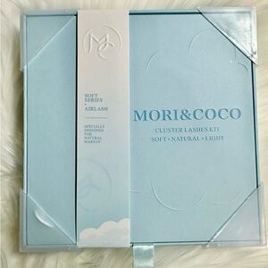 Soft Series Eye Lashes Cluster Lashes Kit - Light Blue